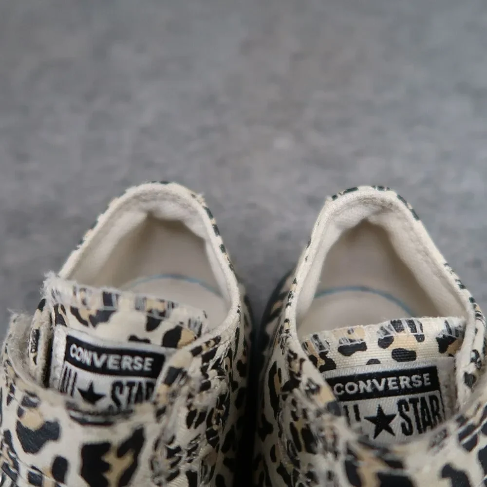 Converse Shoes Infant 9 Sneakers Chuck Taylor All Star Low Toddler Leopard Print